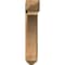 Ekena Millwork Thorton Arts and Crafts Rough Sawn Bracket w/ Offset Brace, Western Red Cedar, 8"W x 32"D x 40"H BKT0806X32X40THR03RWR - alternate 2